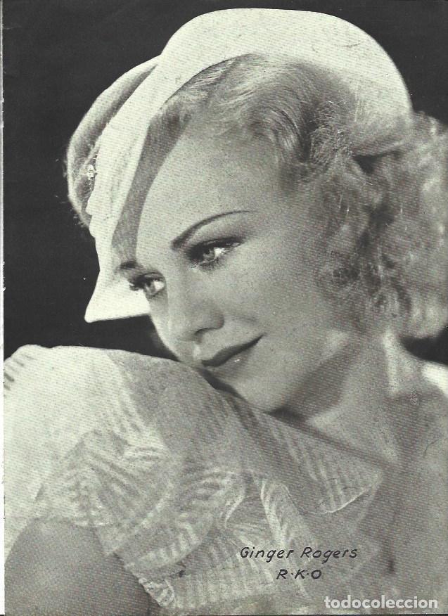 Postales: LAMINA 31728: Ginger Rogers - VVAA