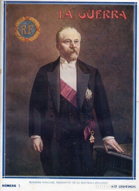 Cartoline: LAMINA V17853: Raymond Poincare presidente de la Republica Francesa - Augusto Riera
