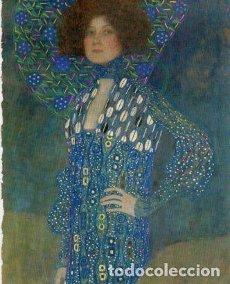 Postcards: LAMINA V23250: Gustav Klimt. Retrato de Emilie Floge detalle - Varios