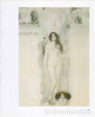 Postais: LAMINA V23264: Gustav Klimt. La Escultura - Varios