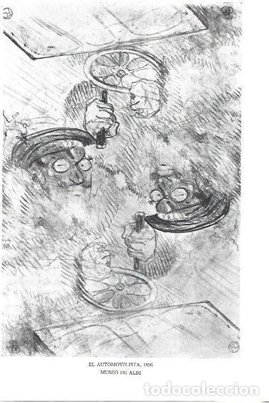 Cartoline: LAMINA 33288: El automovilista - Jean Bouret