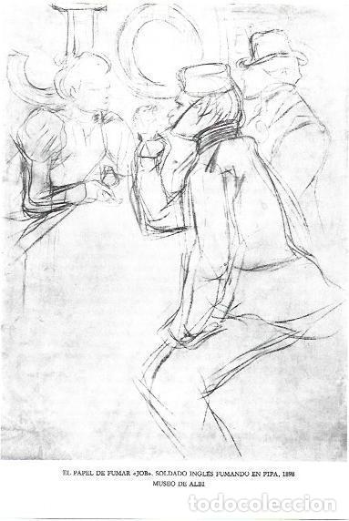 Postcards: LAMINA 33293: Soldado ingles fumando en pipa - Jean Bouret