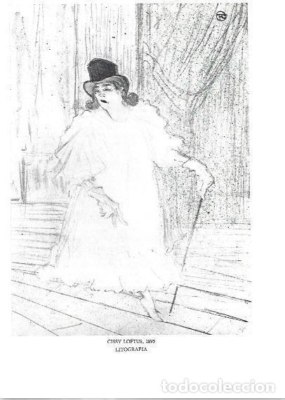 Cartoline: LAMINA 33298: Cissy Loftus - Jean Bouret