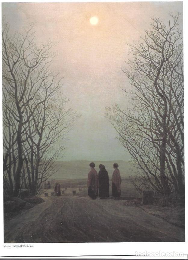 Postais: LAMINA 33387: Ma&ntilde;ana de Pascua, por David Friedrich - NULL
