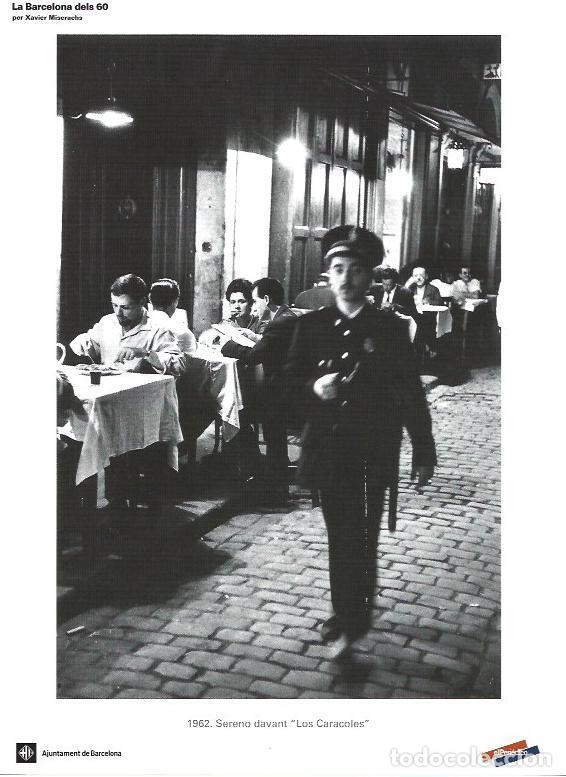 Cartoline: LAMINA 33367: Sereno delante del restaurante Los Caracoles - Xavier Miserachs