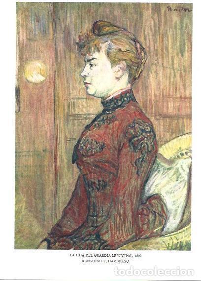 Postkarten: LAMINA 33212: La hija del guardia municipal - Jean Bouret