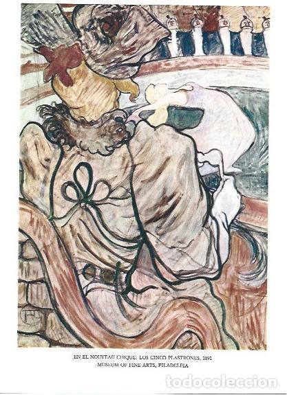 Postkarten: LAMINA 33196: En el Nouveau Cirque: los cinco plastrones - Jean Bouret