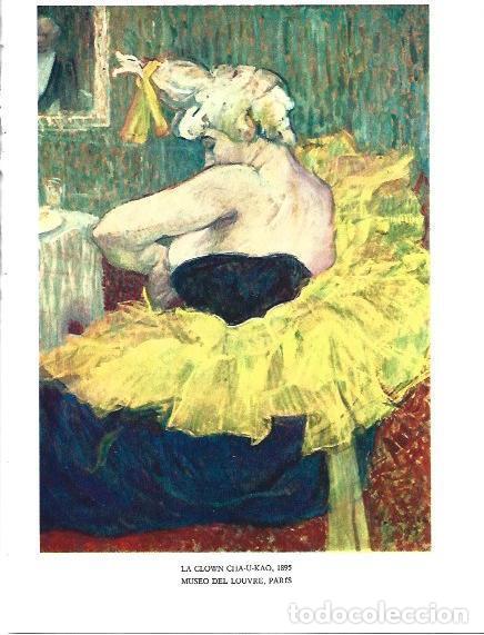 Postais: LAMINA 33265: La clown Cha-U-Kao - Jean Bouret
