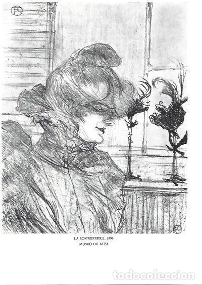 Postais: LAMINA 33245: La sombrerera - Jean Bouret