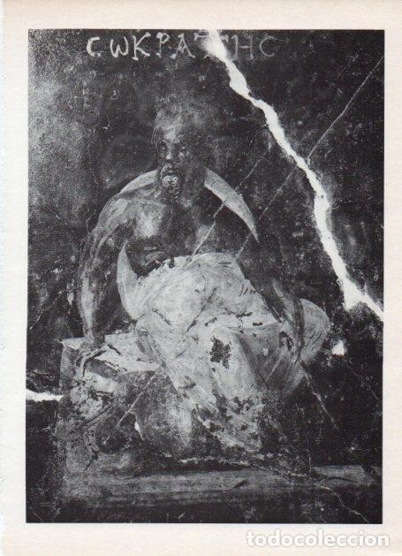 Postales: LAMINA V18657: Fresco de Socrates en una casa de Efeso - Varios