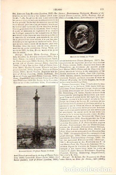 Postais: LAMINA V23728: Columna Nelson, Londres - Varios