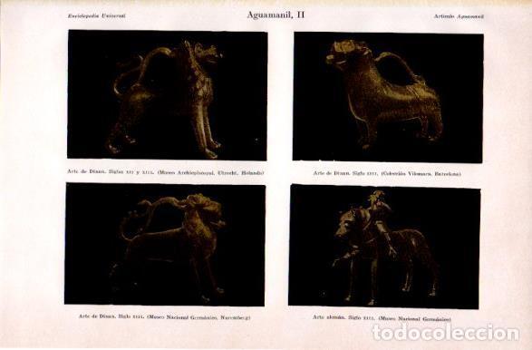 Postales: LAMINA V23653: Aguamanil I - Varios