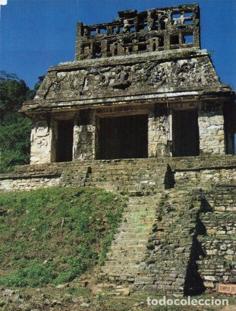 Postcards: LAMINA V18275: Templo del Sol en Palenque - Carlos Alonso