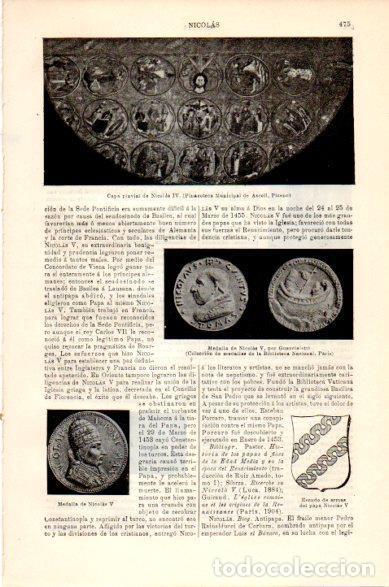 Postkarten: LAMINA V23784: Capa pluvial de Nicolas IV - Varios