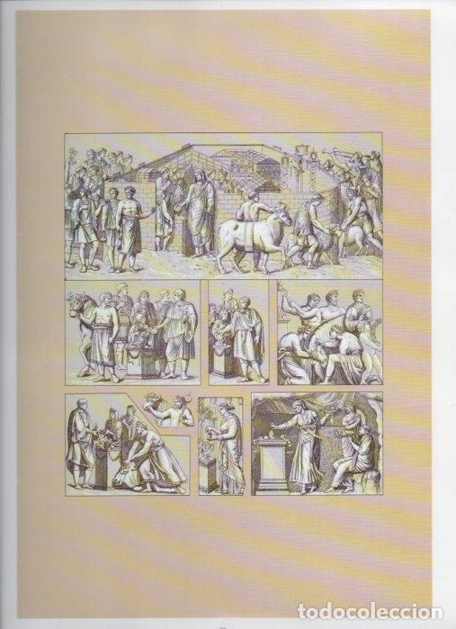 Postkarten: LAMINA V18326: The ancient world. Sacrificial rituals in Rome - Albert Racinet