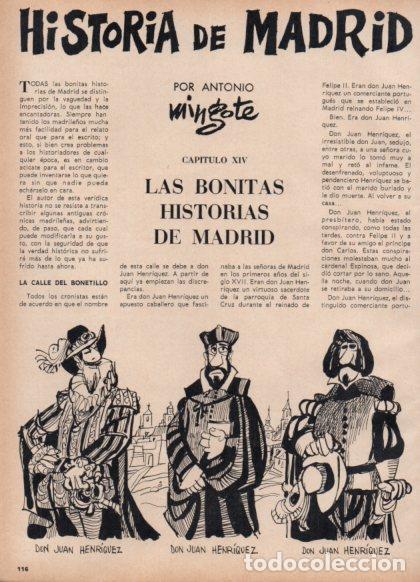 Postkarten: LAMINA V24883: Ilustracion de Mingote para capitulo XIV seccion Historia de Madrid - Varios