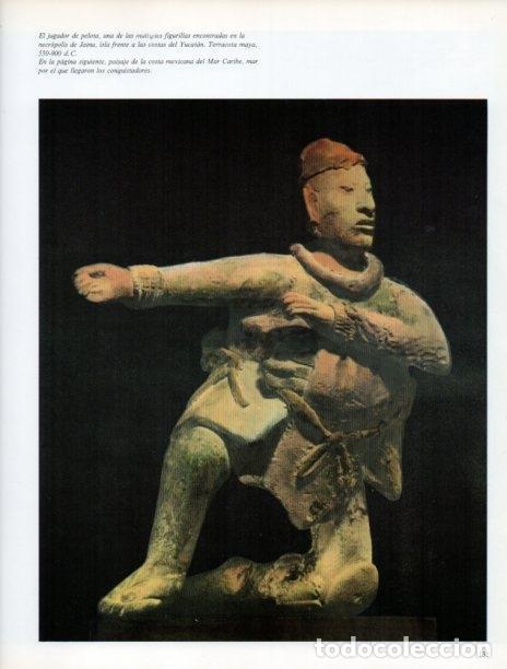 Postkarten: LAMINA V18313: El jugador de pelota figurilla de la necropolis de Jaina - Carlos Alonso