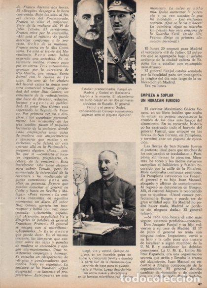 Postcards: LAMINA V24927: Generales Fanjul y Goded y Queipo de Llano - Varios