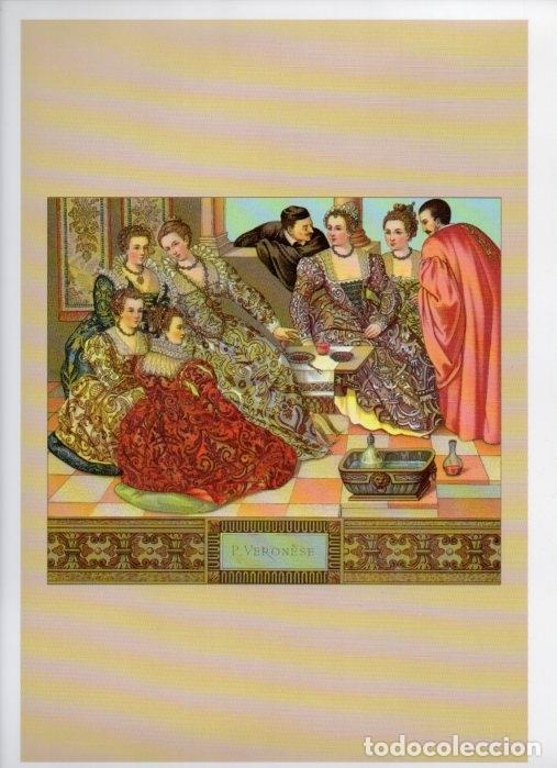 Postkarten: LAMINA V18391: Europe from Byzantium to the 1800s. Italy venetian extravagance - Albert Racinet