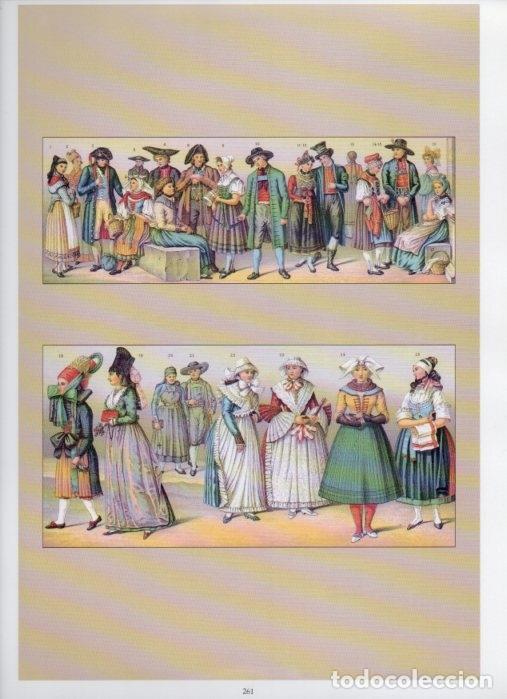 Postkarten: LAMINA V18434: Traditional costumes of the 1880s. Germany - Albert Racinet
