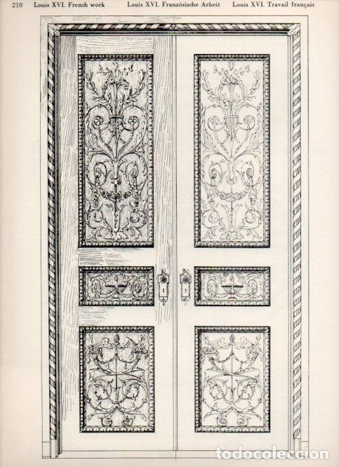 Postcards: LAMINA V19556: Style Manuals: Louis XVI French Work Art. Sheet 1 - Ernst Rettelbusch