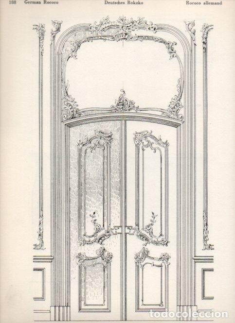 Postkarten: LAMINA V19545: Style Manuals: German Rococo Art. Sheet 1 - Ernst Rettelbusch