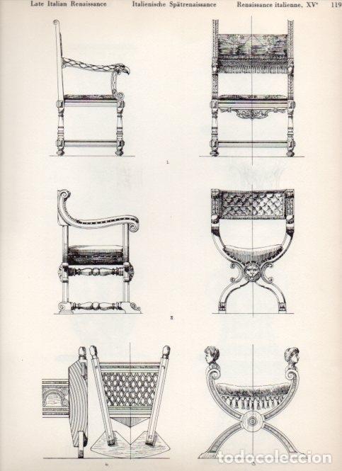 Postkarten: LAMINA V19511: Style Manuals: Late Italian Renaissance Art. Sheet 2 - Ernst Rettelbusch