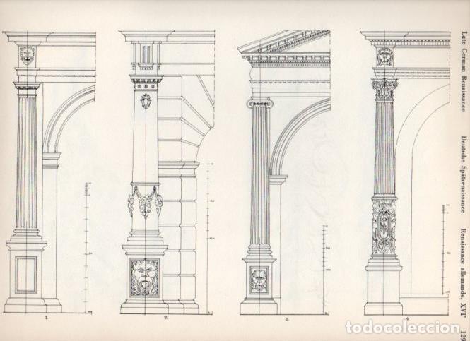 Postkarten: LAMINA V19516: Style Manuals: Late German Renaissance Art. Sheet 5 - Ernst Rettelbusch