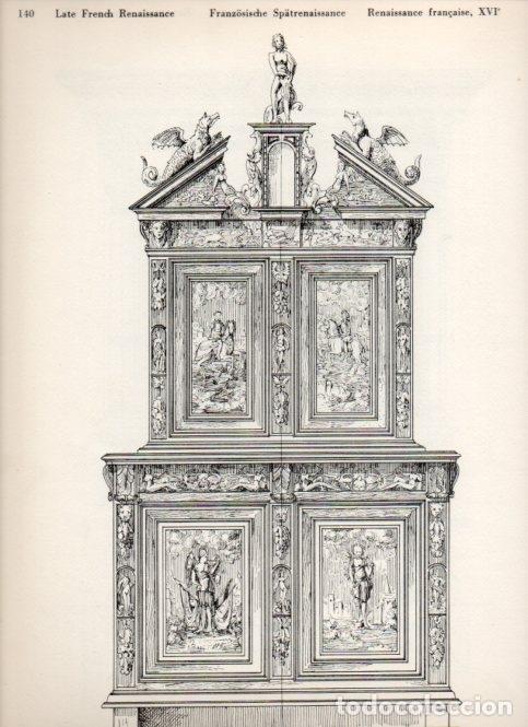 Postcards: LAMINA V19521: Style Manuals: Late French Renaissance Art. Sheet 2 - Ernst Rettelbusch