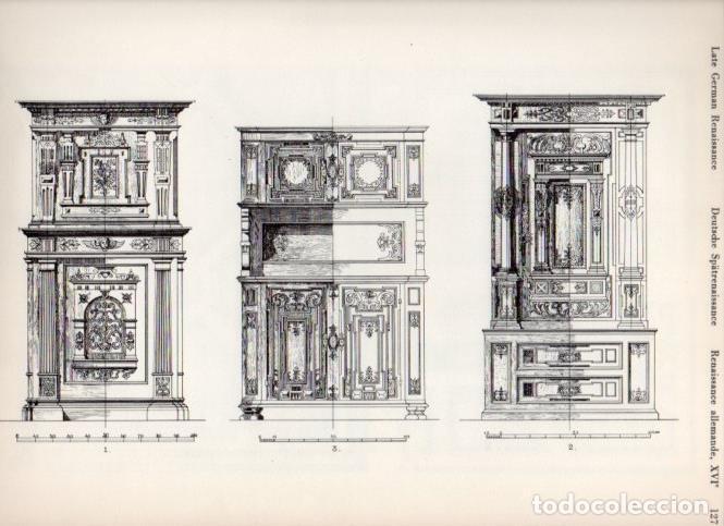 Postkarten: LAMINA V19515: Style Manuals: Late German Renaissance Art. Sheet 4 - Ernst Rettelbusch