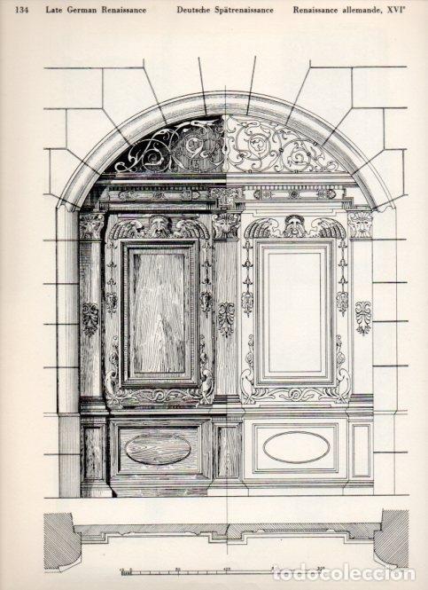 Postkarten: LAMINA V19518: Style Manuals: Late German Renaissance Art. Sheet 7 - Ernst Rettelbusch