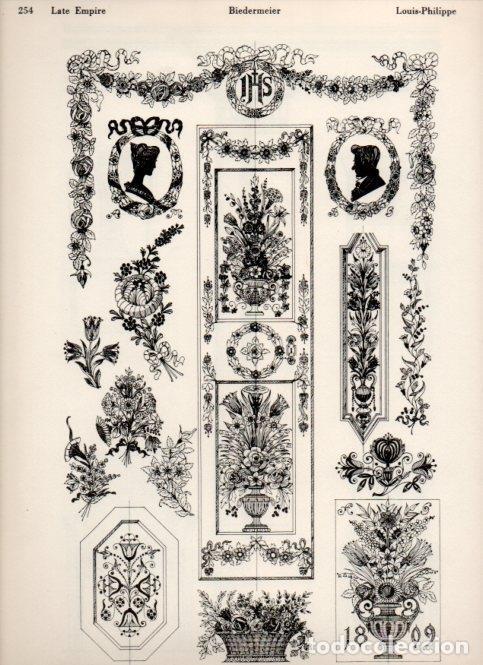 Postcards: LAMINA V19578: Style Manuals: Late Empire Art. Sheet 6 - Ernst Rettelbusch