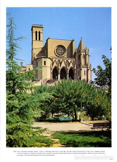 Postkarten: LAMINA V19394: Manresa. Fa&ccedil;ana ponent de la Basilica - Josep M. Gasol