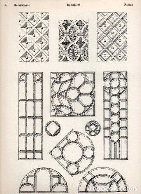Postkarten: LAMINA V19471: Style Manuals: Romanesque Art. Sheet 6 - Ernst Rettelbusch