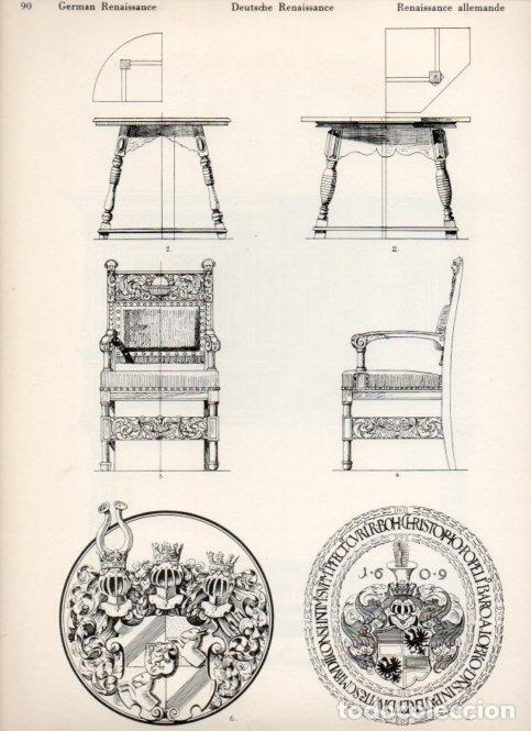 Postkarten: LAMINA V19496: Style Manuals: German Renaissance Art. Sheet 1 - Ernst Rettelbusch