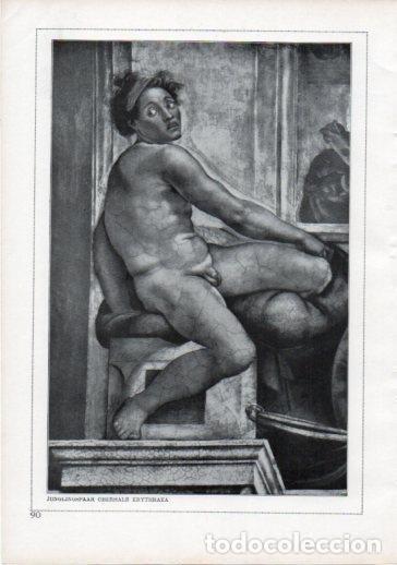 Postales: LAMINA V24207: Michelangelo. Erythraea - Varios