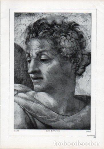 Postcards: LAMINA V24204: Michelangelo. Isaiah - Varios
