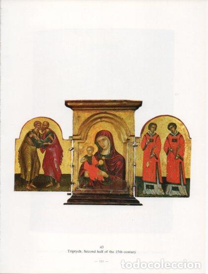 Postcards: LAMINA V24245: Triptych. Second half of the 15th century - Varios