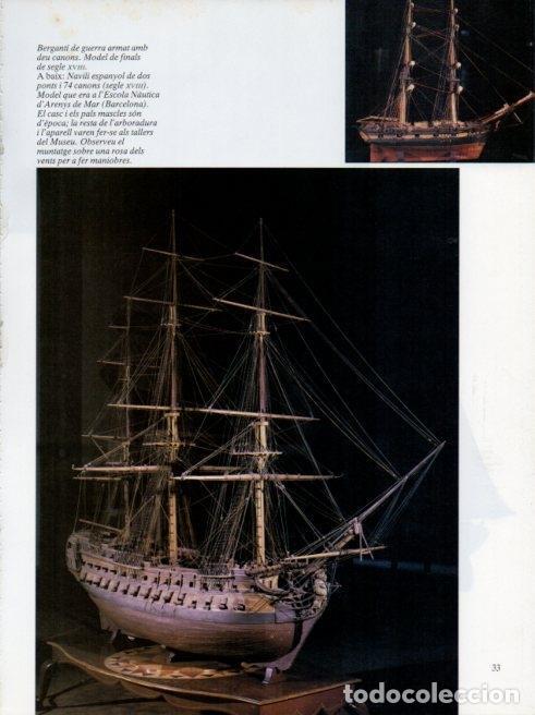 Postkarten: LAMINA V19628: Museu Maritim de Barcelona. Navili espanyol de dos ponts i 74 canons segle XVIII - Jo