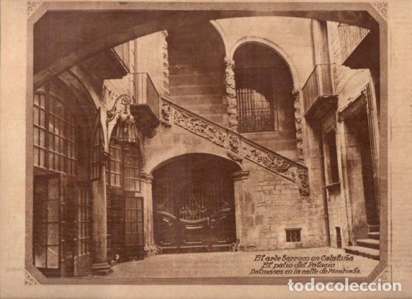 Cartoline: LAMINA V24599: Patio del Palacio Dalmases, Barcelona - Varios