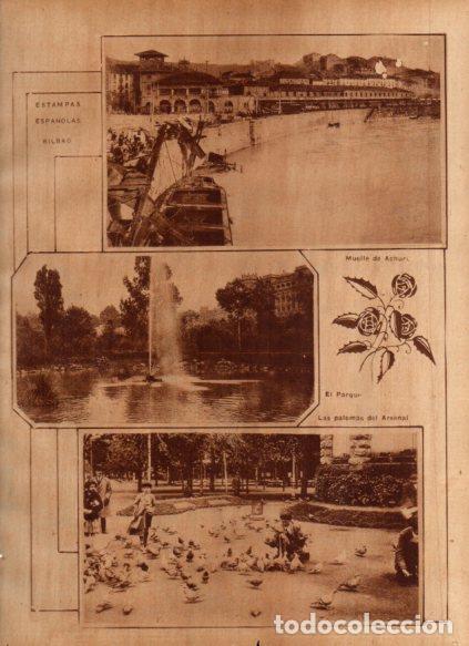 Cartoline: LAMINA V24496: Muelle de Achuri y parque en Bilbao - Varios