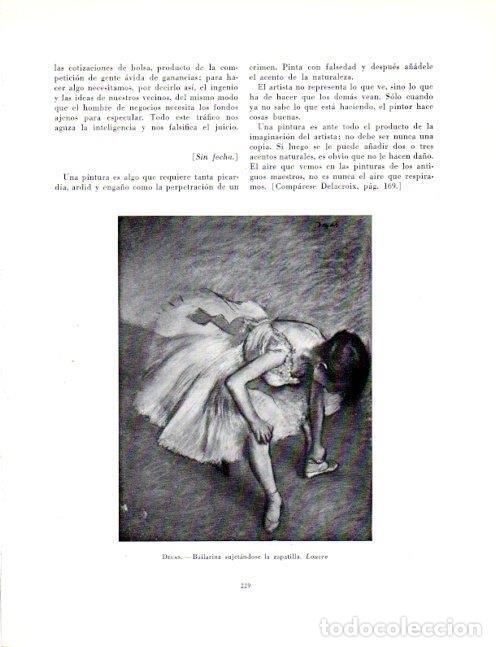 Postkarten: LAMINA V19065: Bailarina sujetandose la zapatilla por Degas - Robert Goldwater