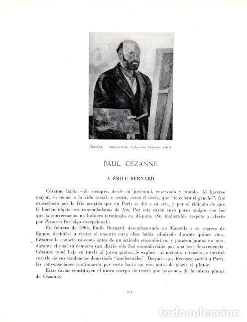 Postcards: LAMINA V19087: Autorretrato por Cezanne - Robert Goldwater