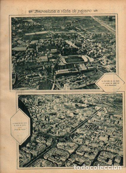 Postais: LAMINA V24535: Vistas aereas de Barcelona - Varios