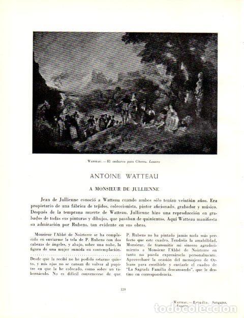 Postcards: LAMINA V19016: El embarco para Citerea por Antoine Watteau - Robert Goldwater