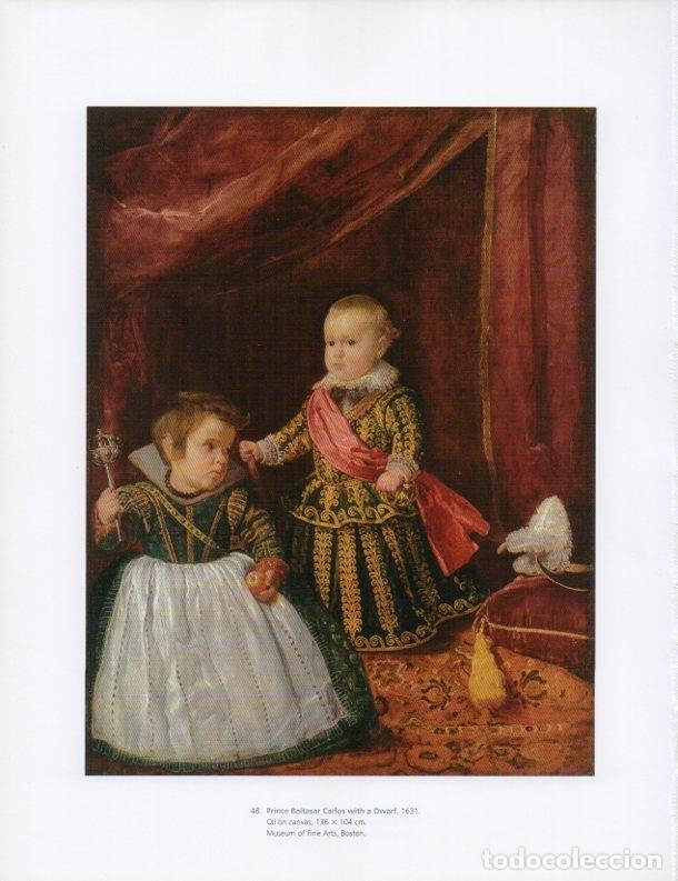 Postales: LAMINA V18923: Velazquez. Prince Baltasar Carlos with a Dwarf 1631 - Santiago Alcolea i Gil