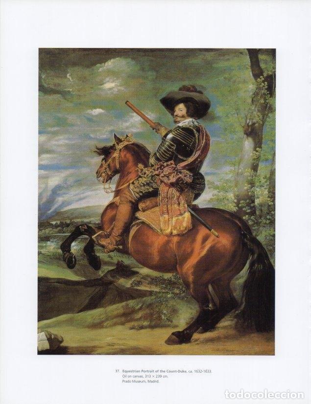 Postales: LAMINA V18917: Velazquez. Equestrian Portrait of the Count-Duke 1632-1633 - Santiago Alcolea i Gil