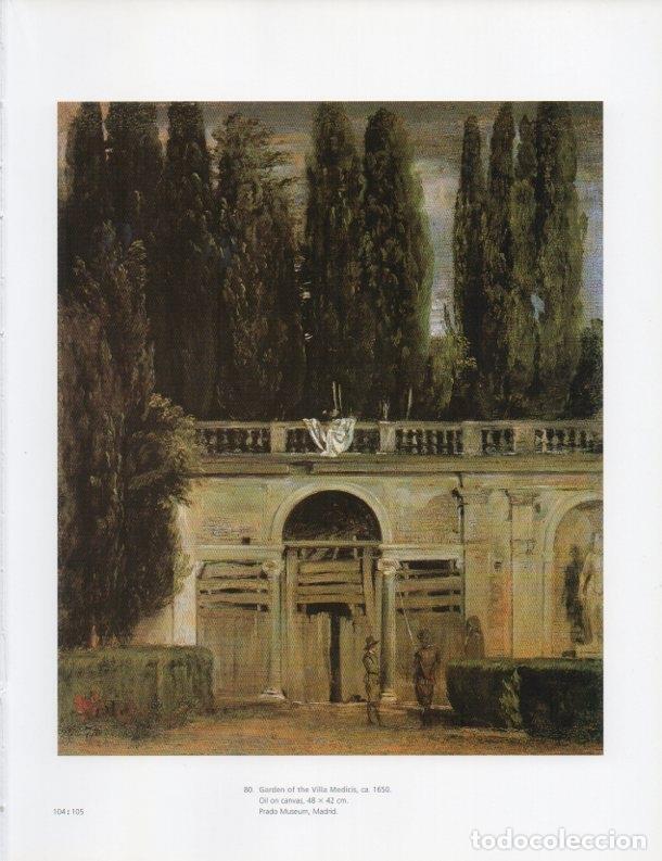 Postales: LAMINA V18944: Velazquez. Garden of the Villa Medicis detail 1650 - Santiago Alcolea i Gil