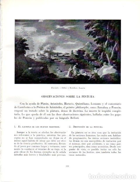 Postales: LAMINA V19012: Orfeo y Euridice por Nicolas Poussin - Robert Goldwater