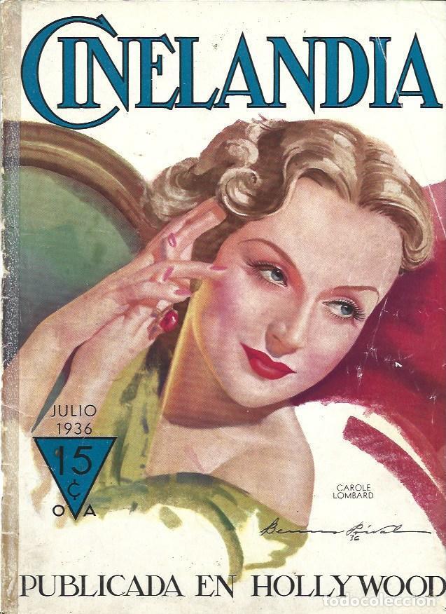 Postais: LAMINA 33710: Portada con Carole Lombard - VVAA